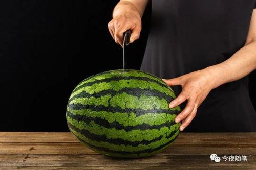 东北吃瓜方式,一口瓜，一夏清凉